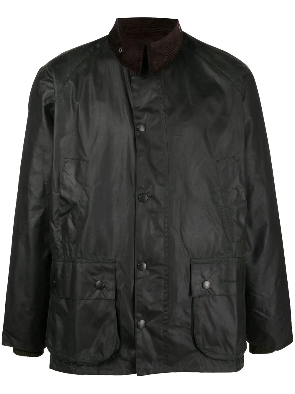 Click to view more detailed imagery on our partner's website Barbour Bedale Waxed Jacket In Green