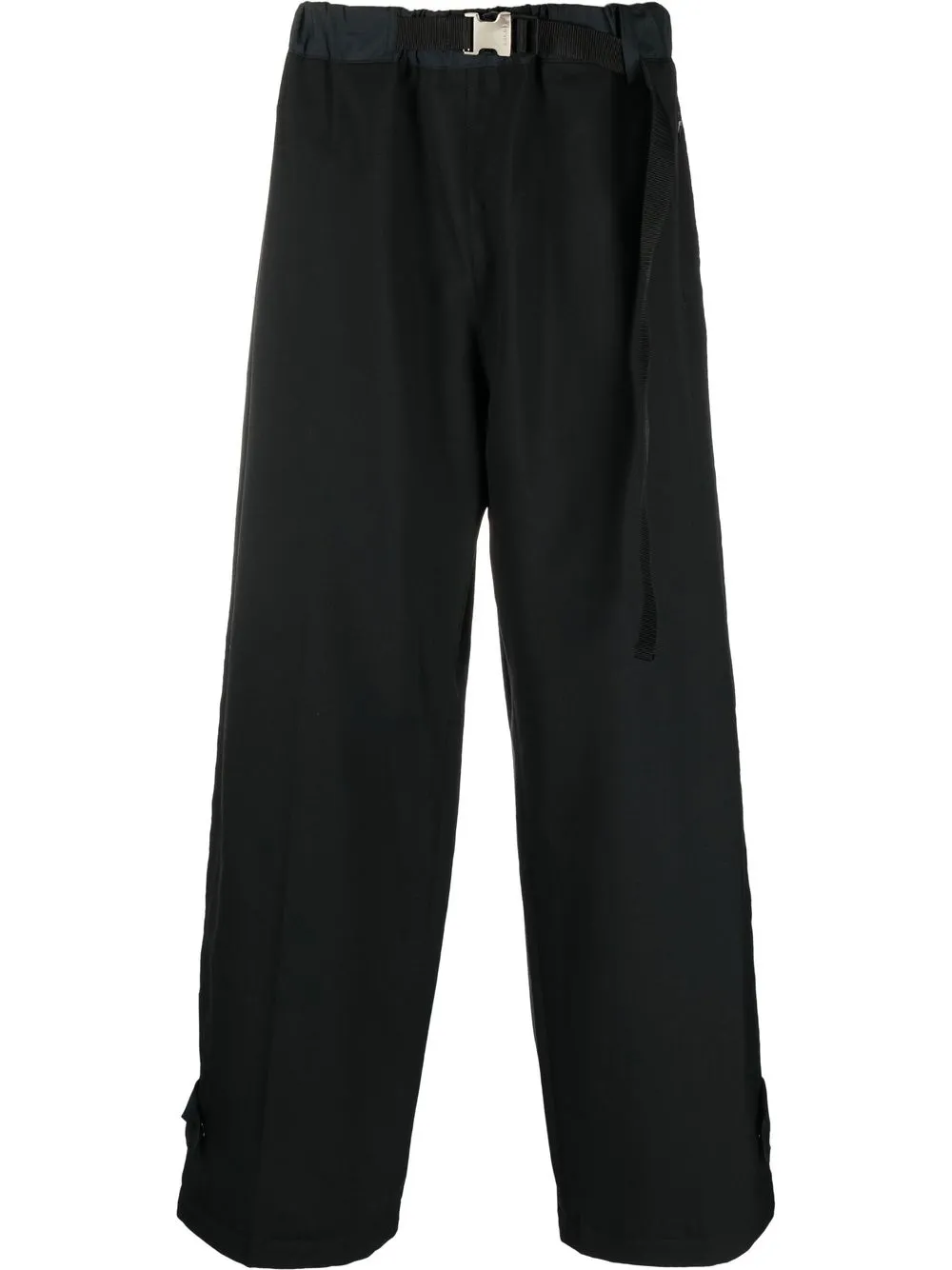 

sacai belted-waistband trousers - Black