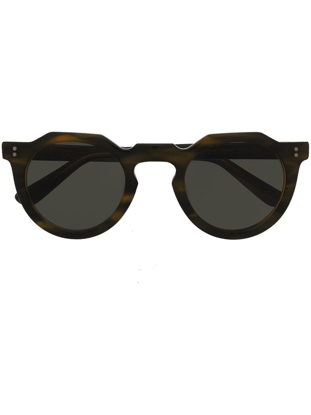 Lesca Picas round-frame Sunglasses - Farfetch