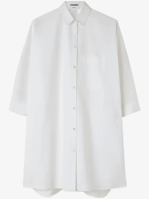 Jil Sander A-line shirt dress