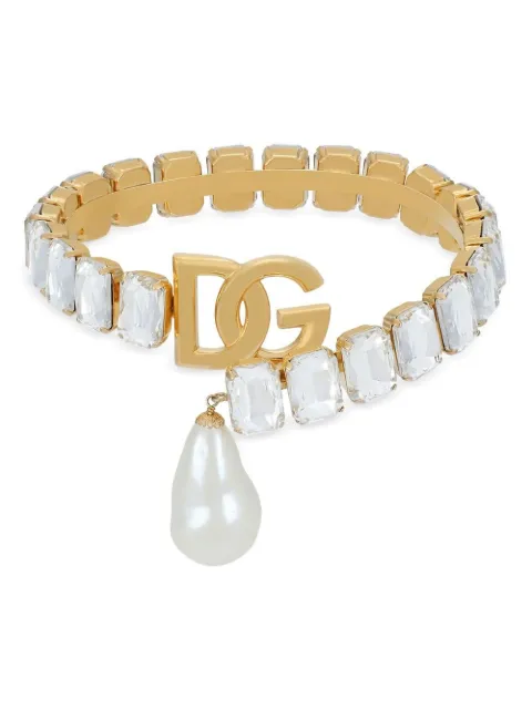 Dolce & Gabbana gargantilla con logo de letras 