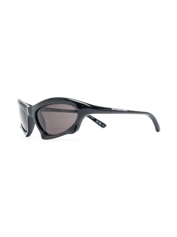 Balenciaga bat discount rectangle sunglasses