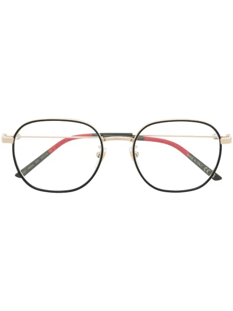 Gucci Eyewear square Interlocking G logo glasses