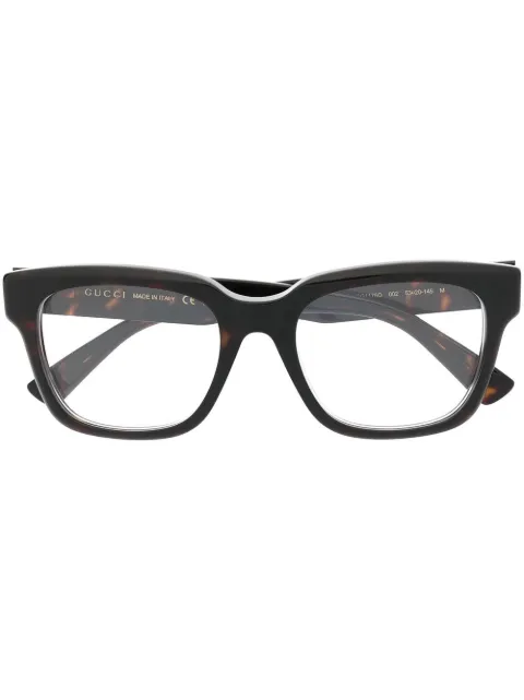 Gucci Eyewear square frame optical glasses