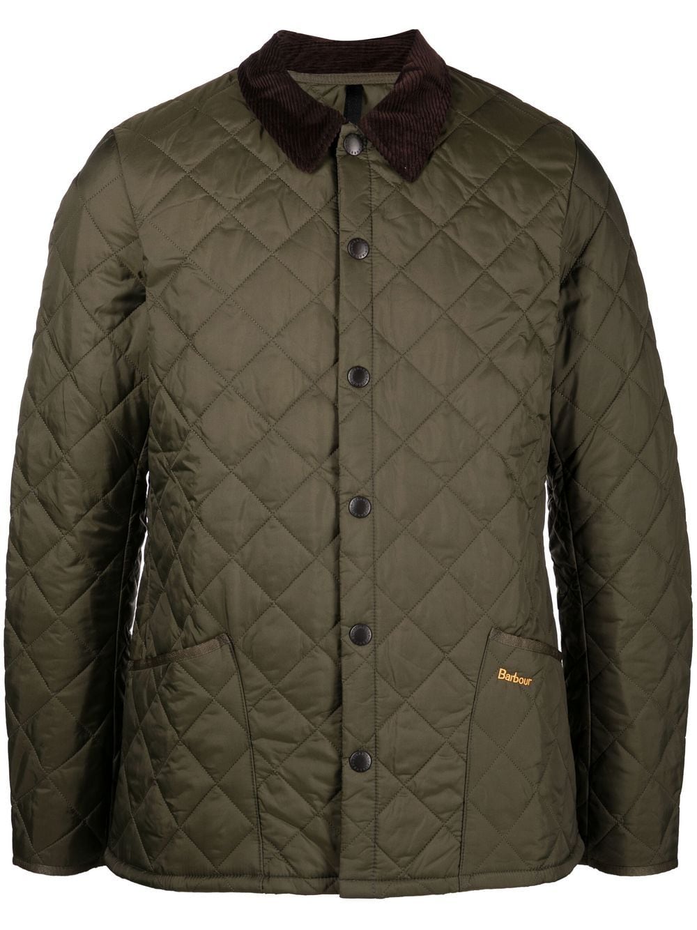 Image 1 of Barbour quilted shirt jacket