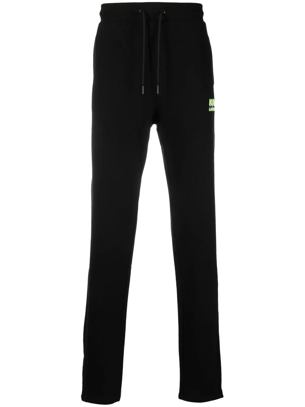 

Karl Lagerfeld pants con logo estampado - Negro