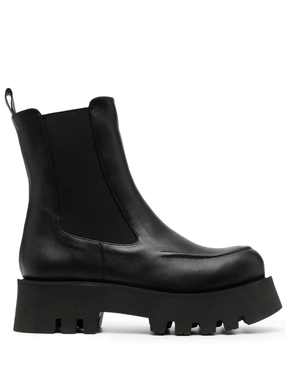 

Paloma Barceló botines con paneles elásticos - Negro