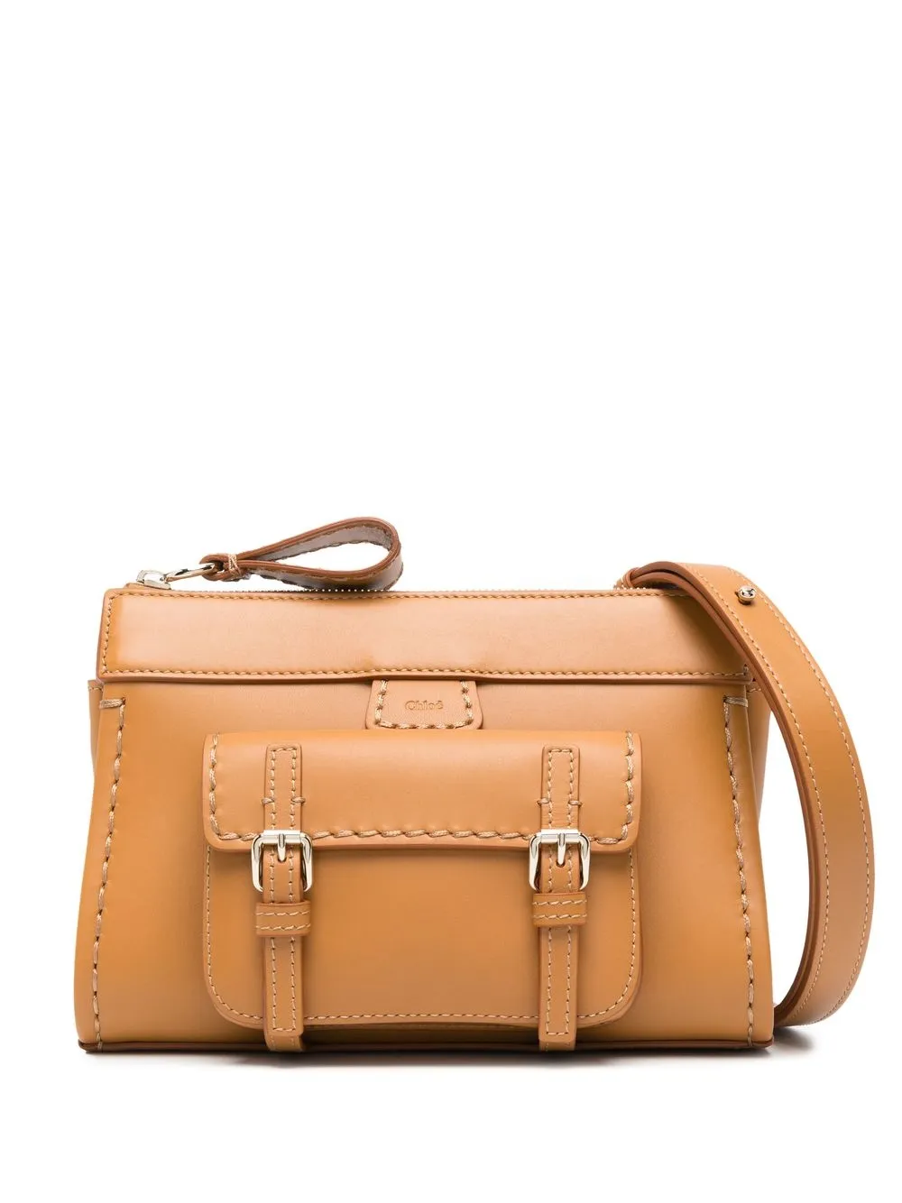 

Chloé Edith pocket-detail shoulder bag - Brown