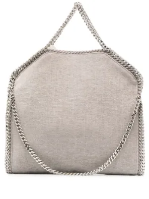 falabella medium shaggy deer reversible tote bag