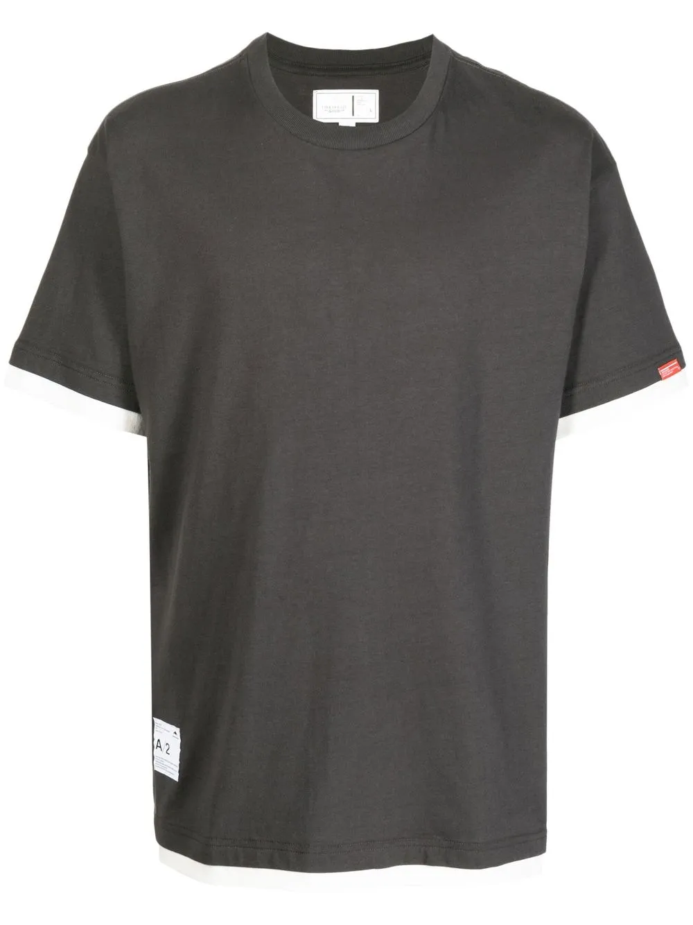 

CHOCOOLATE playera a capas - Gris