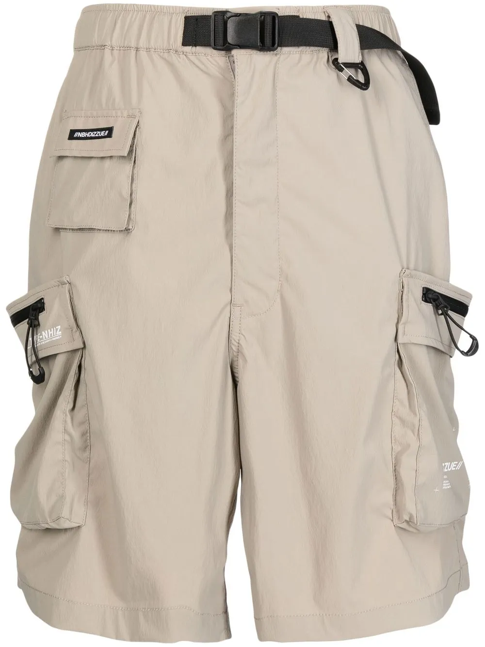 

izzue belted cargo shorts - Neutrals