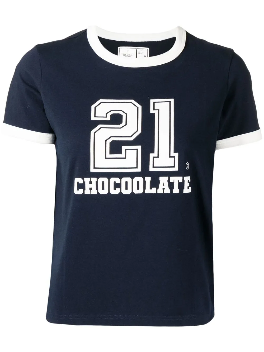 

CHOCOOLATE playera con logo estampado - Azul