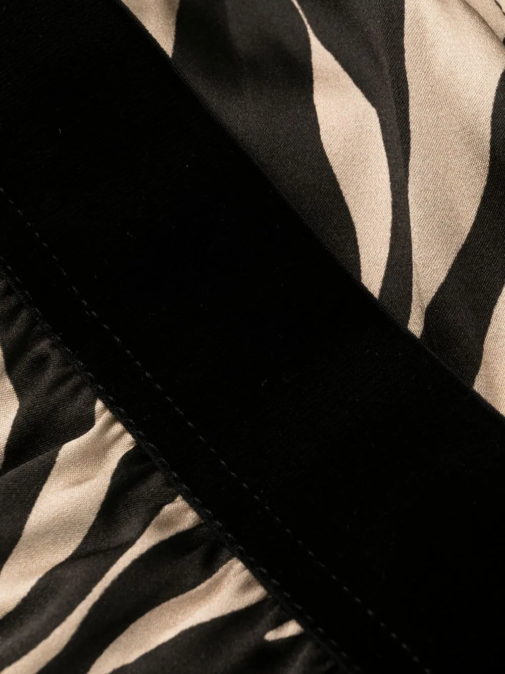 Tom Ford Pyjama Hose Aus Seide   Schwarz 