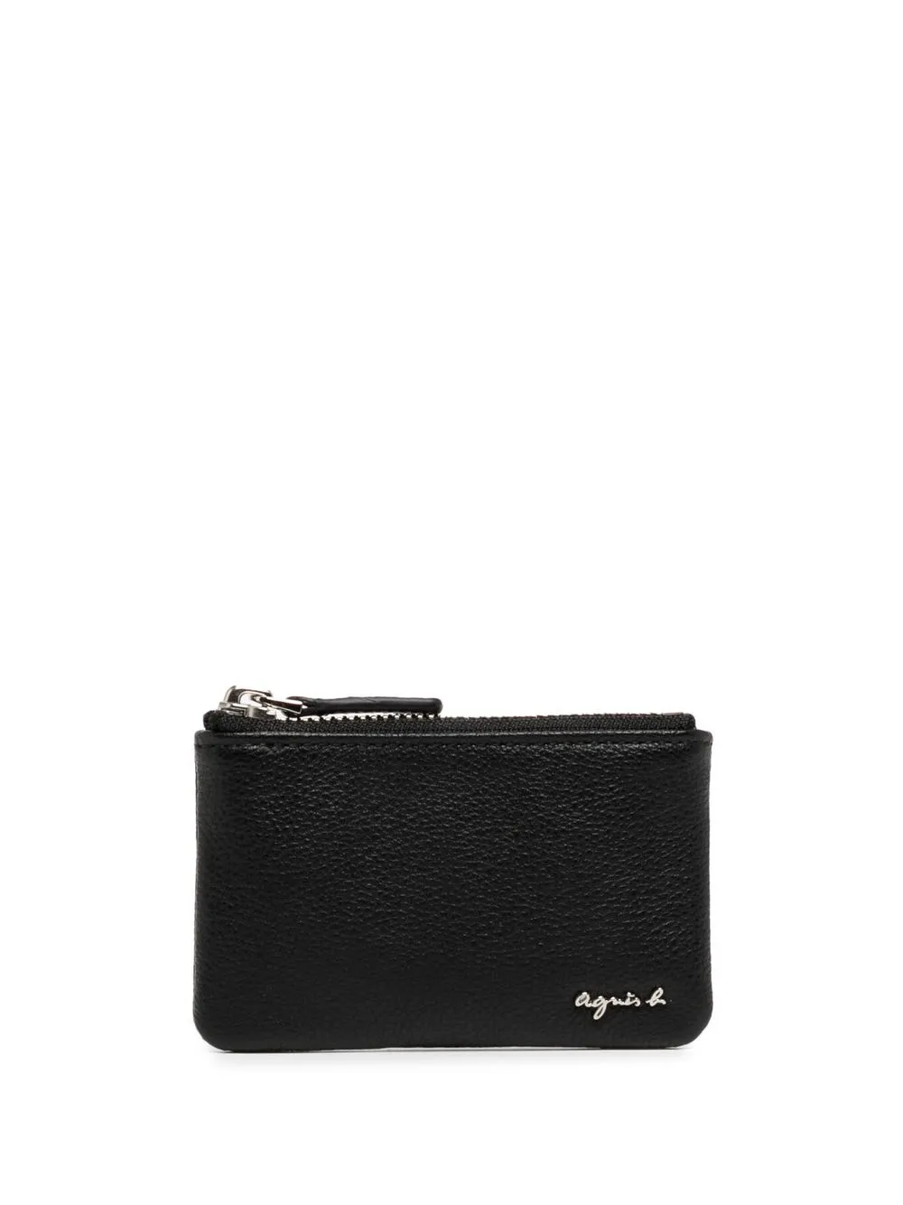 

agnès b. cartera con dije de candado - Negro