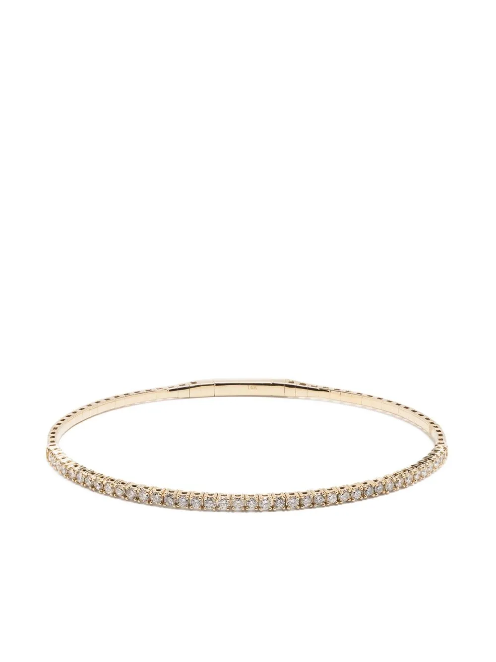 Anonymous pulsera bañada en oro de 14kt - Dorado
