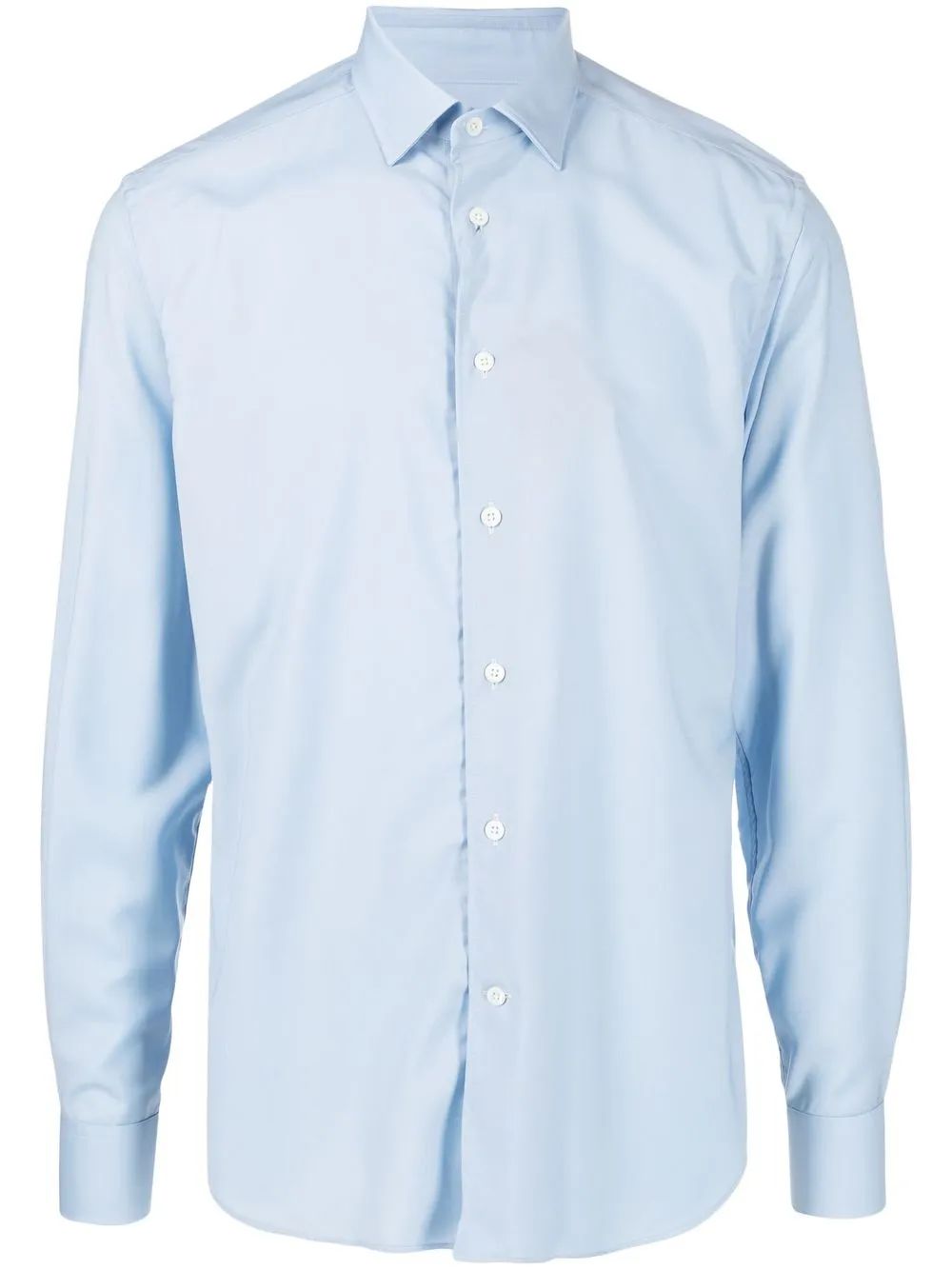 

Corneliani camisa manga larga - Azul