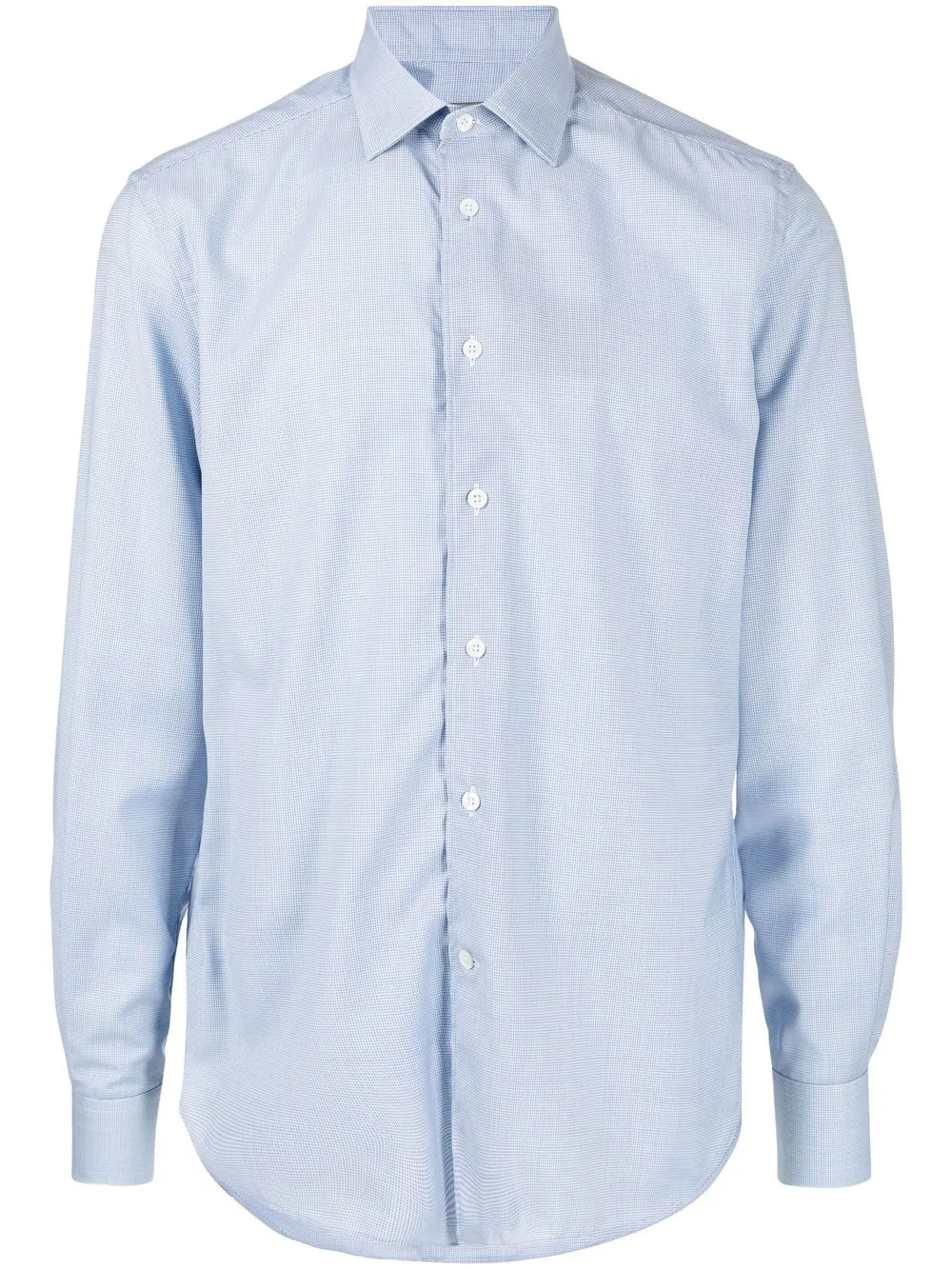 

Corneliani camisa manga larga - Azul