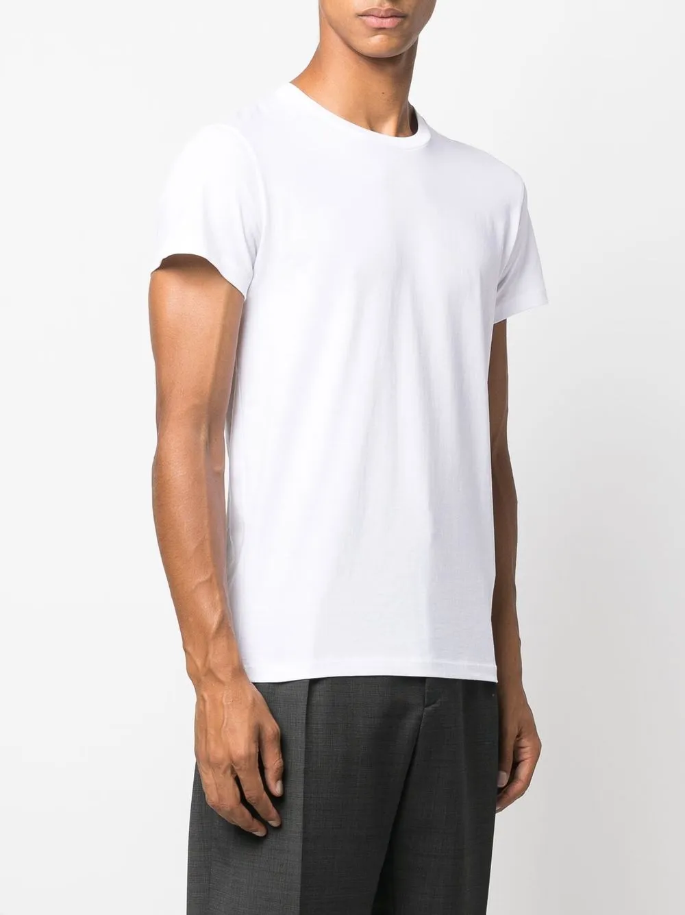  Jil Sander T Shirt Mit Rundhalsausschnitt   Weiß 