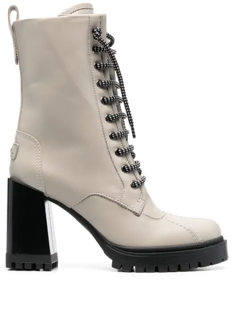 Furla botas de montaña Climb con tacón de 95mm 