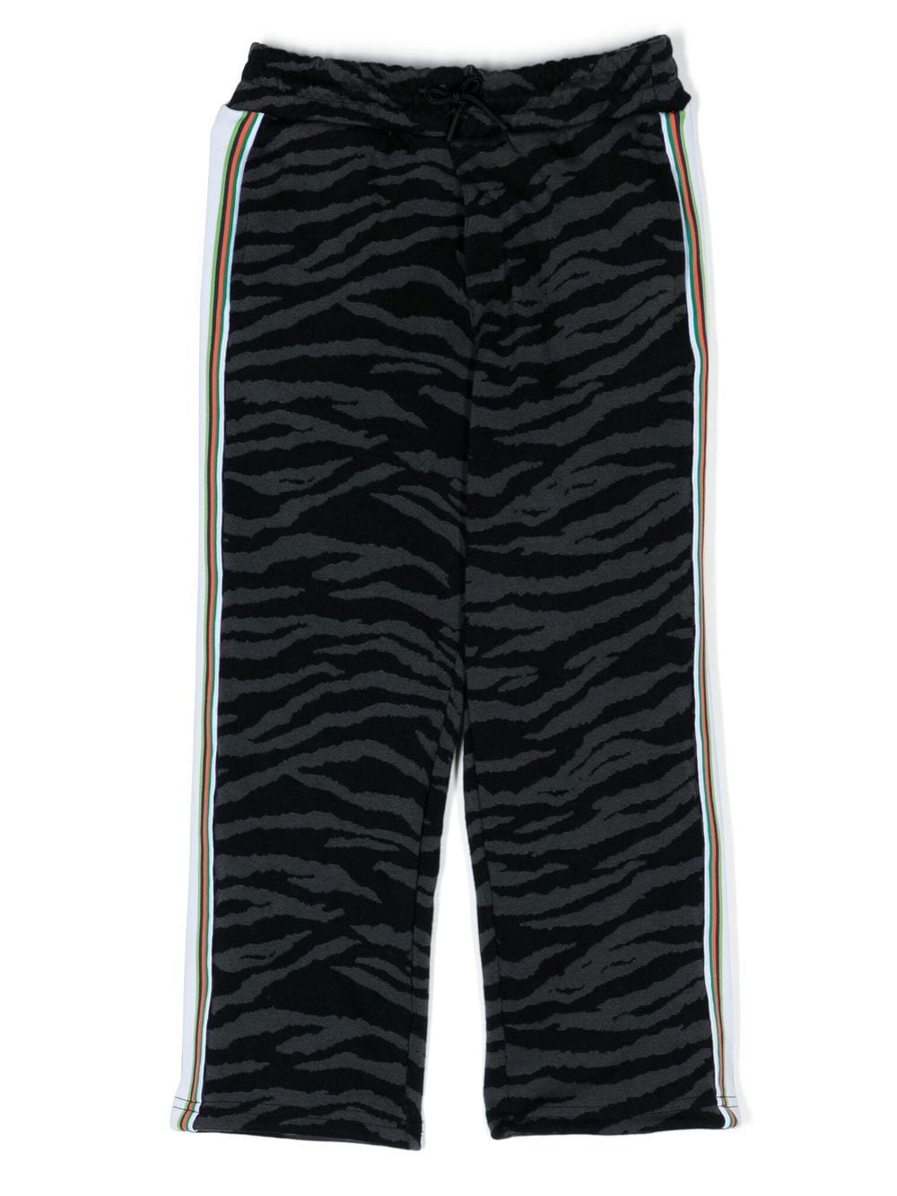 Image 1 of Kenzo Kids Tiger Head-motif track pants
