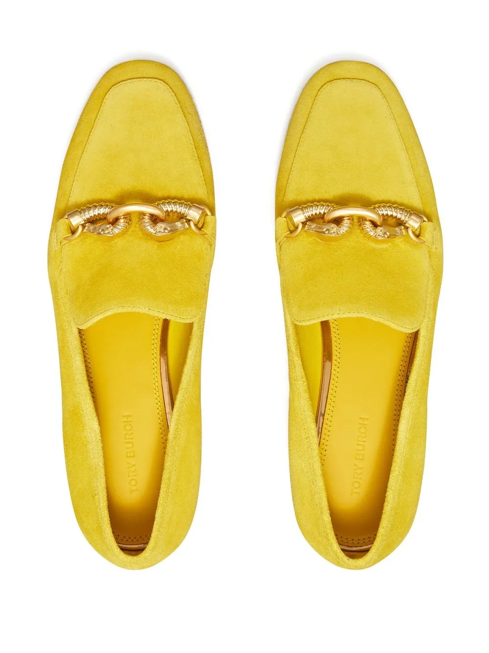 Tory Burch Tessa Flat Loafers In Yellow ModeSens