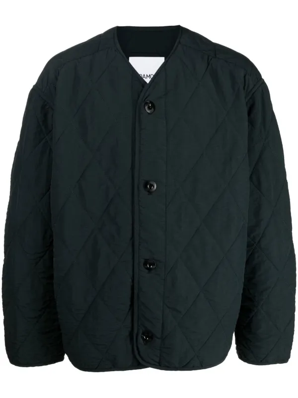 OAMC Padded Collarless Jacket - Farfetch