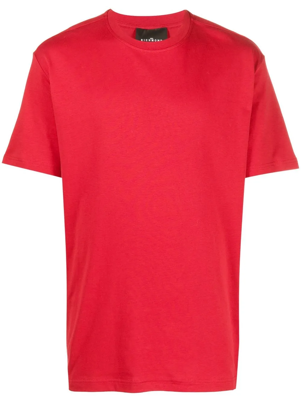 

John Richmond logo-patch short-sleeve T-shirt - Red