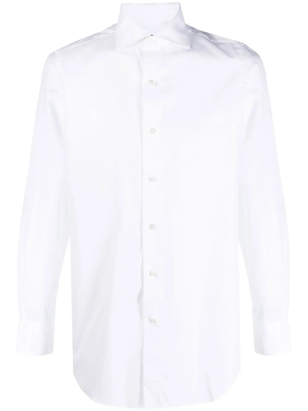 

Finamore 1925 Napoli button-down fitted shirt - White