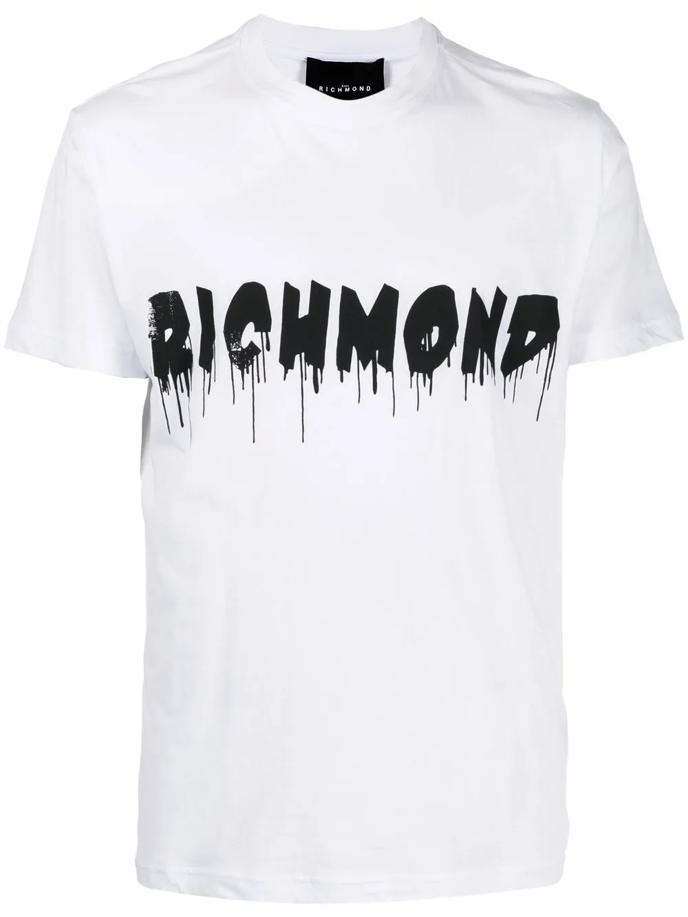 

John Richmond logo-print short-sleeve T-shirt - White