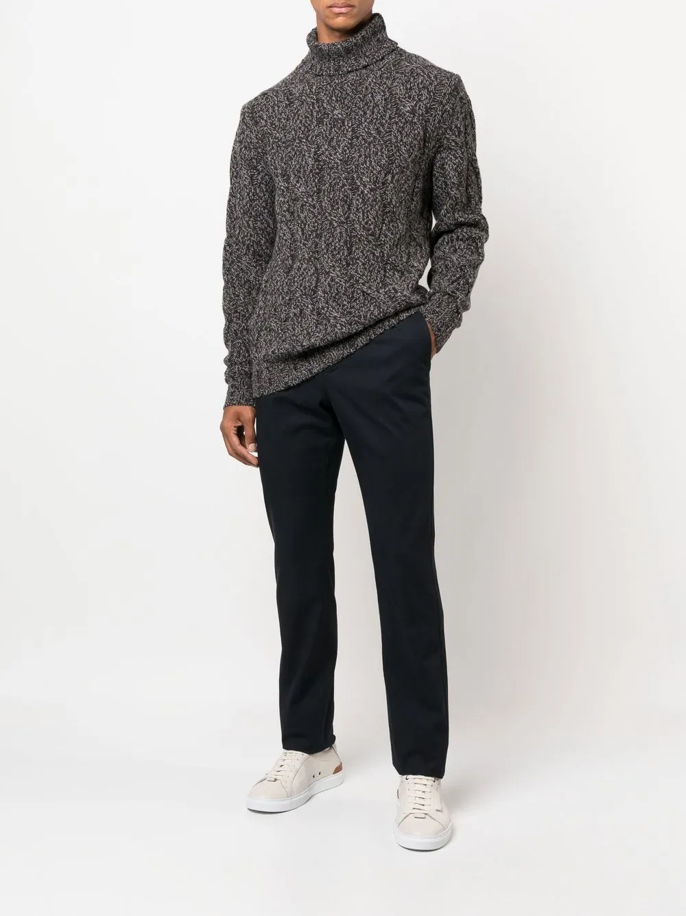 Lardini roll-neck knit jumper | Knitted Sweaters | Image 2