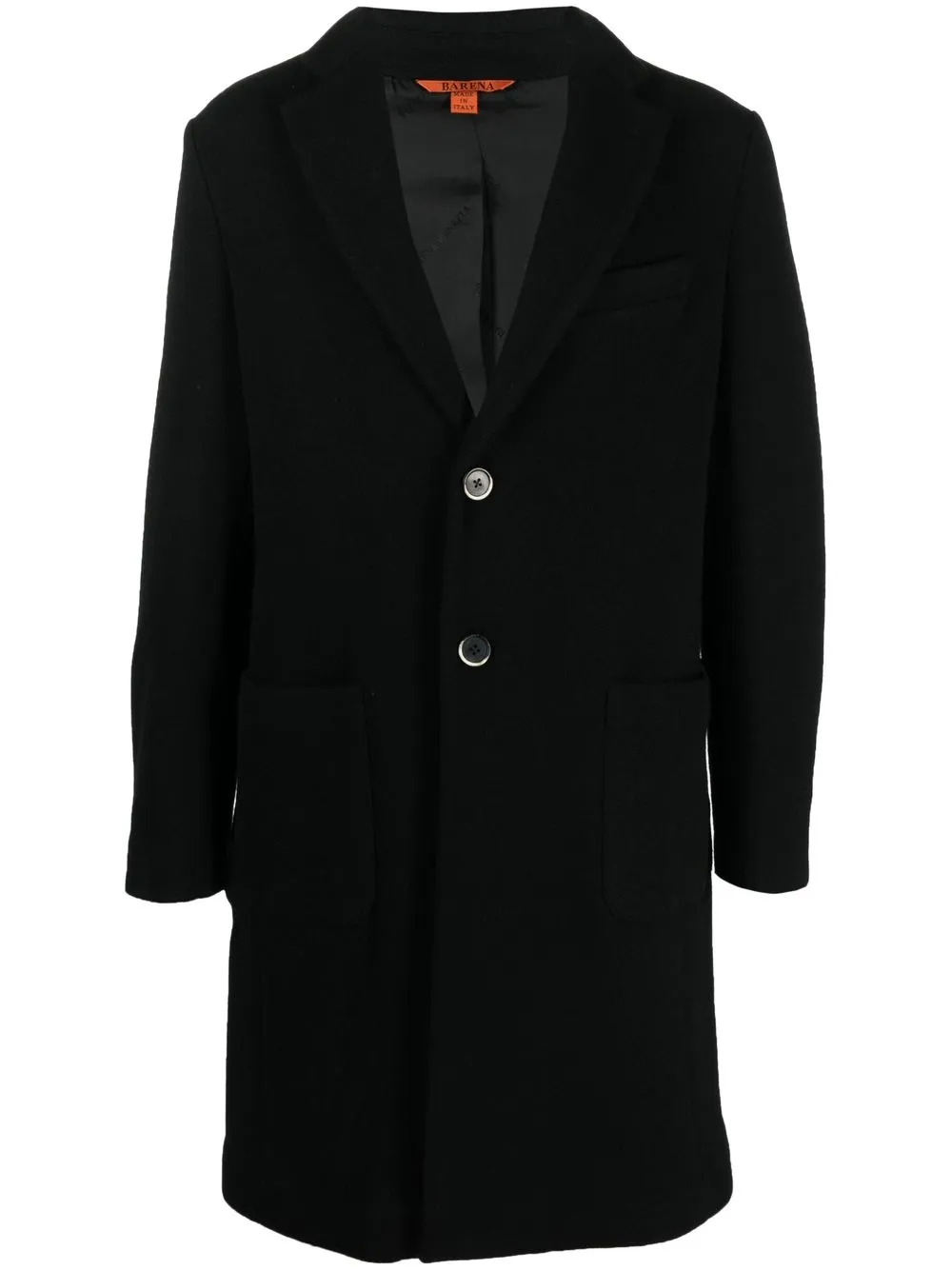 

Barena buttoned single-breasted coat - Black