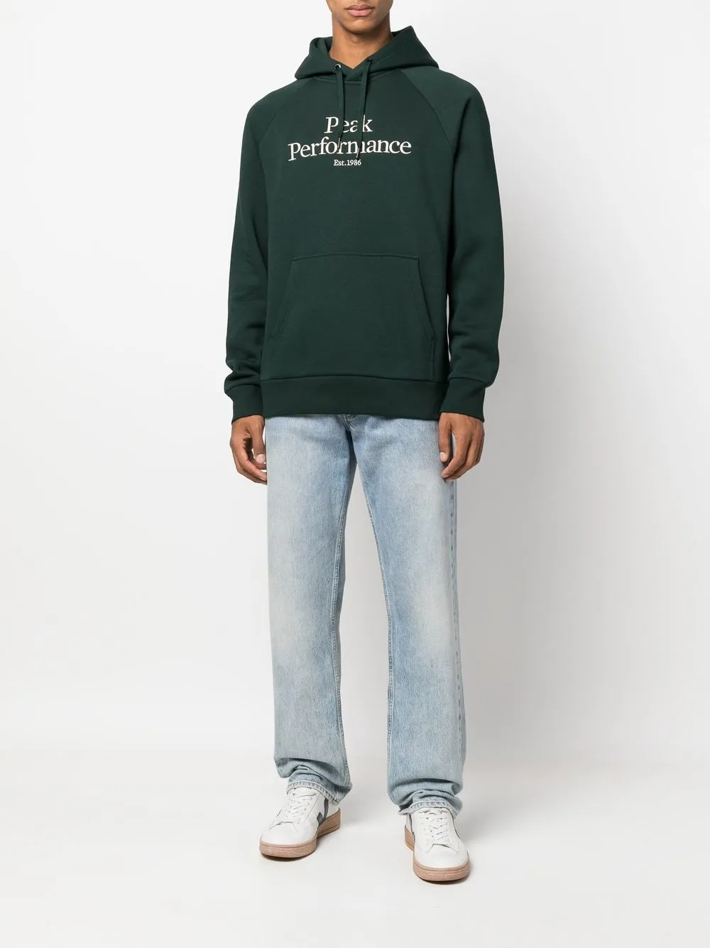 Peak performance green on sale hoodie