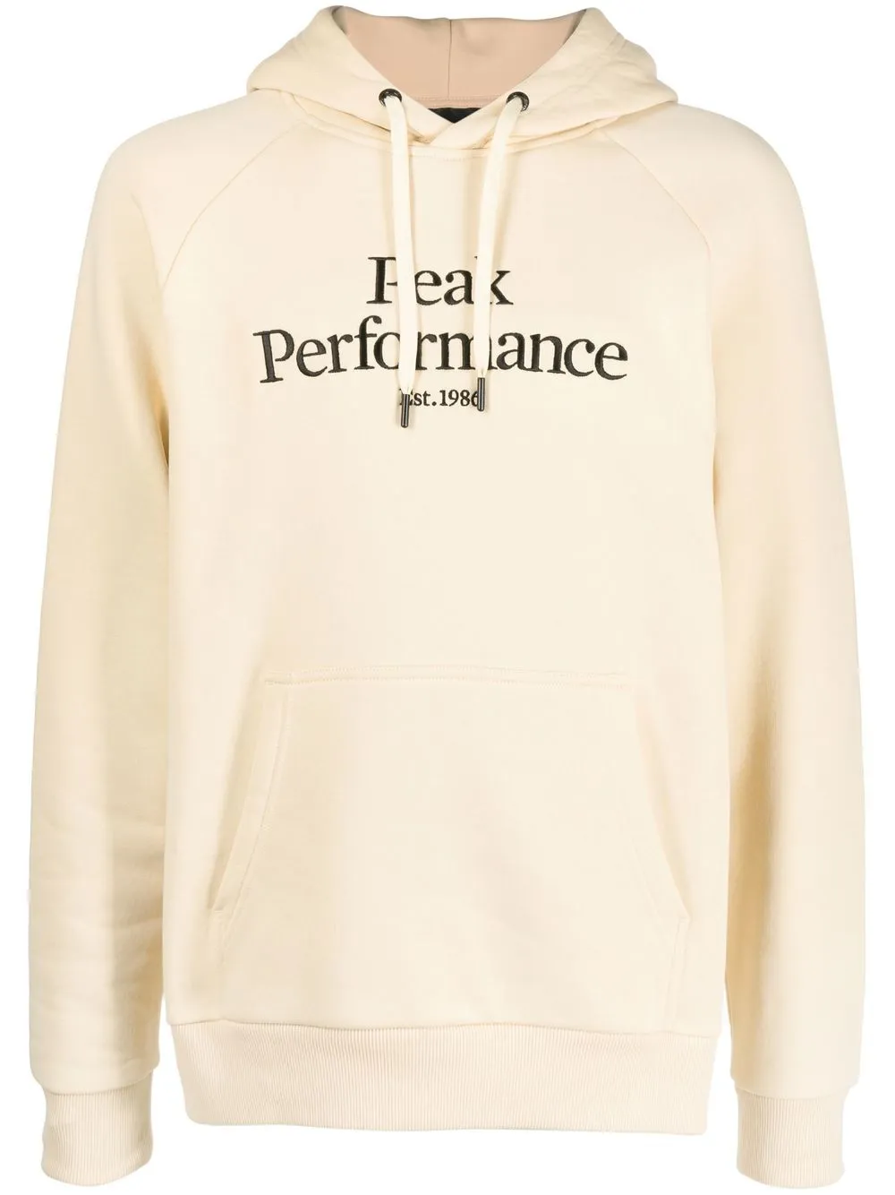 

Peak Performance hoodie con logo bordado - Neutro
