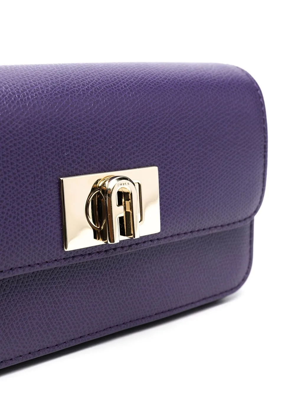 Furla twistlock Leather Crossbody Bag Farfetch