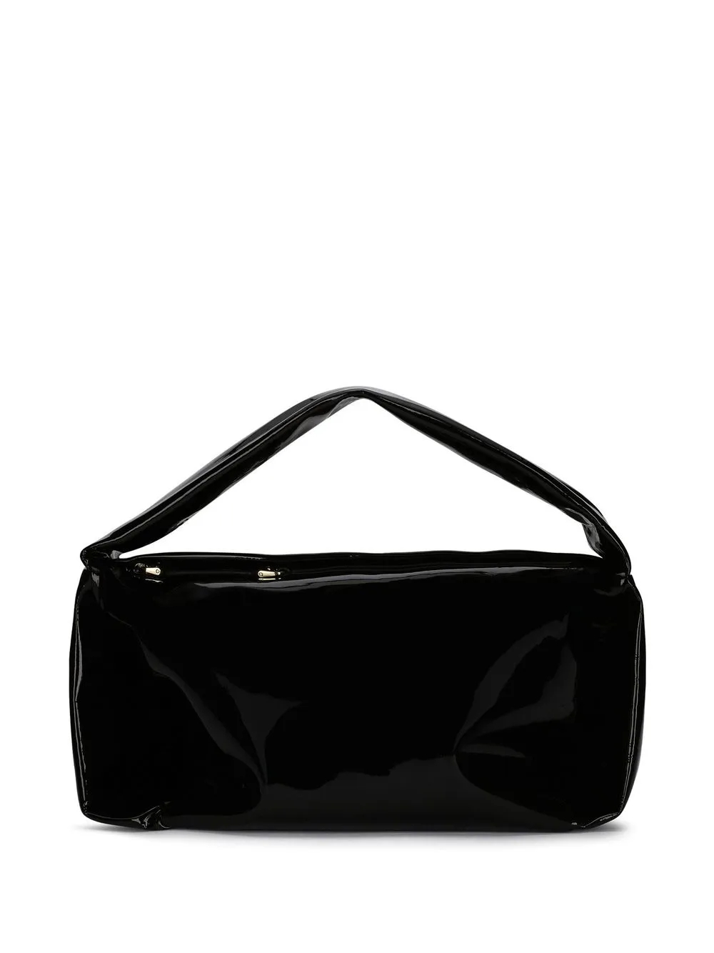 

Dolce & Gabbana polished leather tote bag - Black