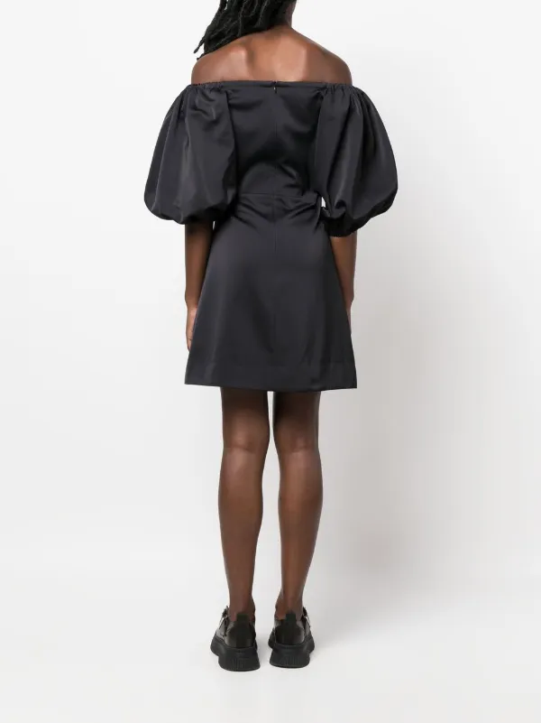 Patou パフスリーブ ミニワンピース | ブラック | FARFETCH JP Patou パフスリーブ ミニワンピース | ブラック | FARFETCH JP