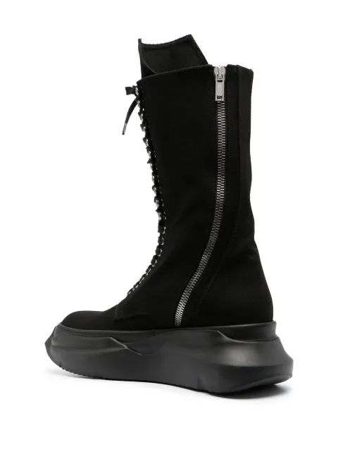 rick owens drkshdw army boots