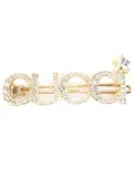 Gucci crystal-embellished hair clip - Gold