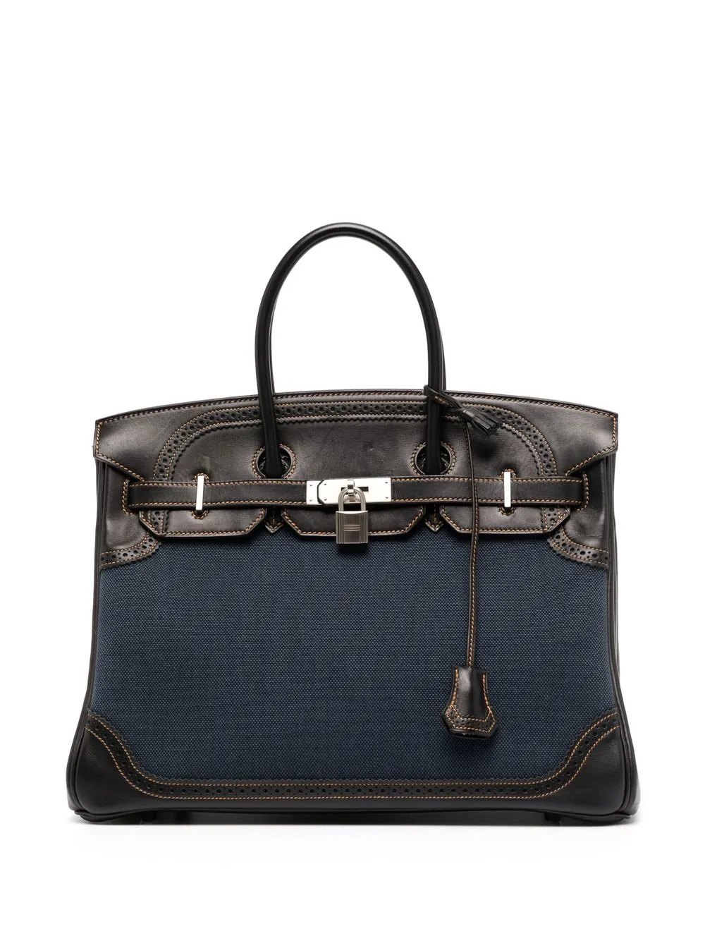 

Hermès 2012 pre-owned Birkin Ghillies 35 handbag - Blue