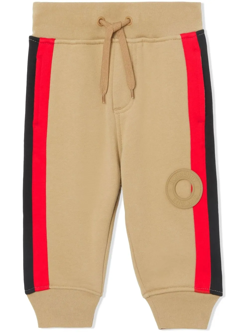 

Burberry Kids embossed-logo track pants - Neutrals