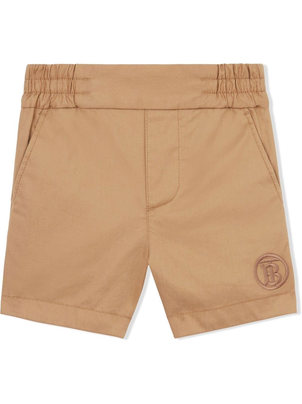 

Burberry Kids monogram-motif chino shorts - Neutrals