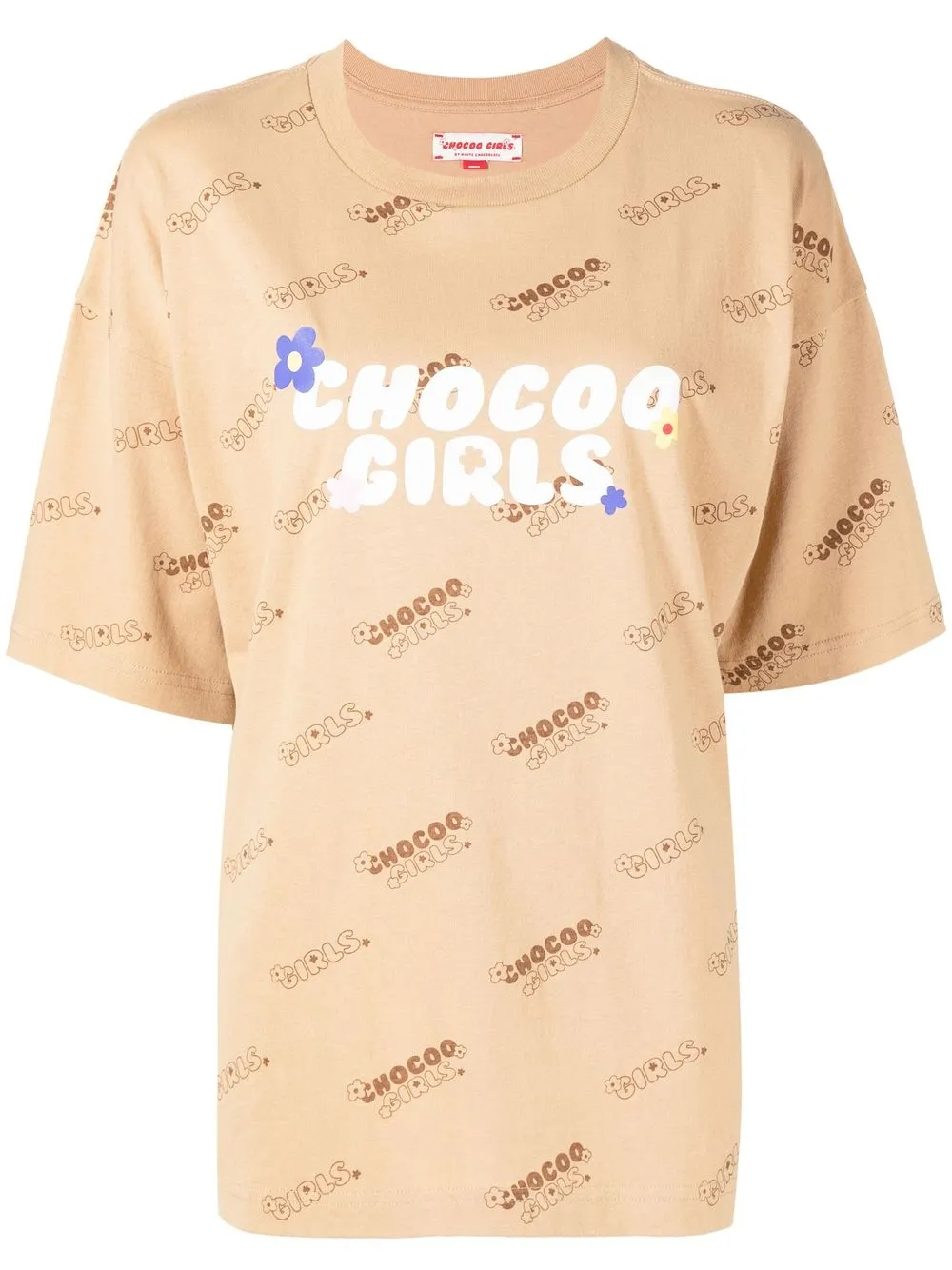 

CHOCOOLATE playera Chocco Girl - Marrón