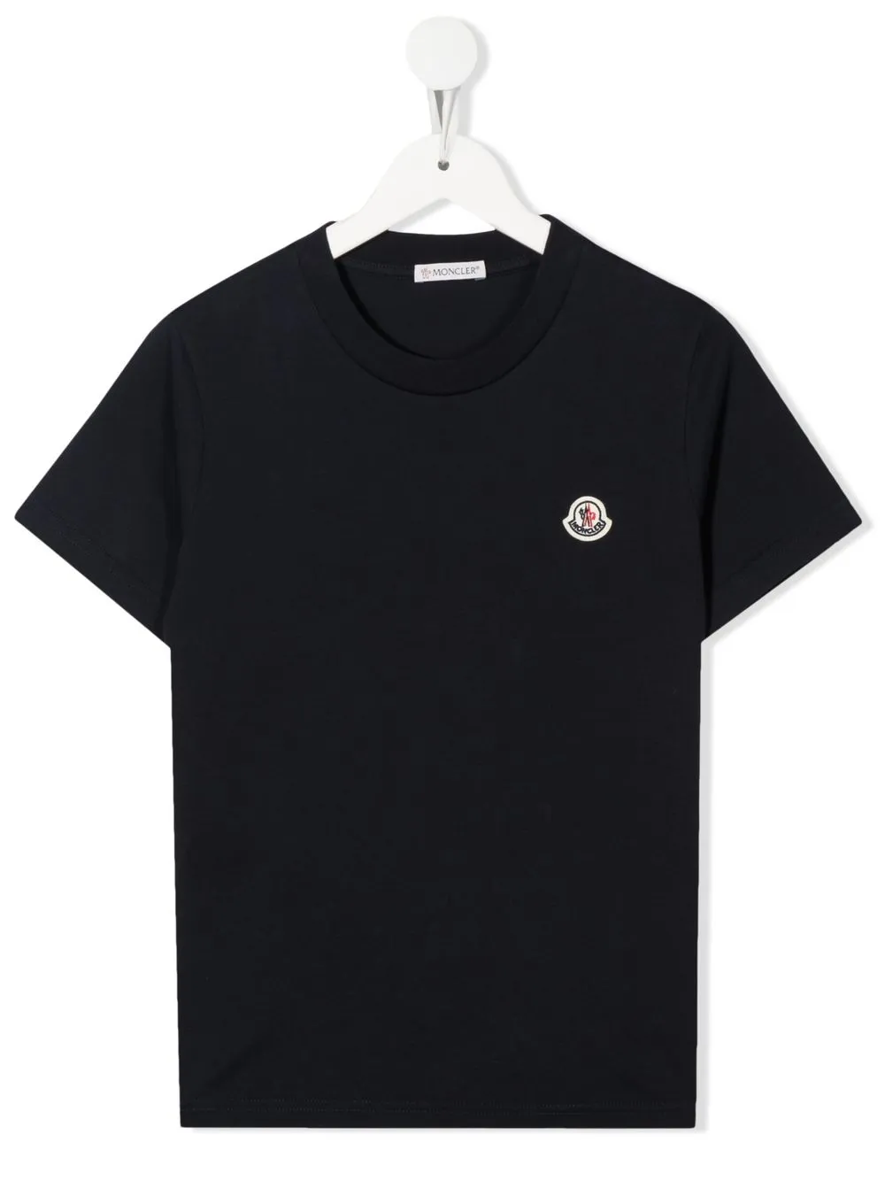 

Moncler Enfant playera con parche del logo - Azul