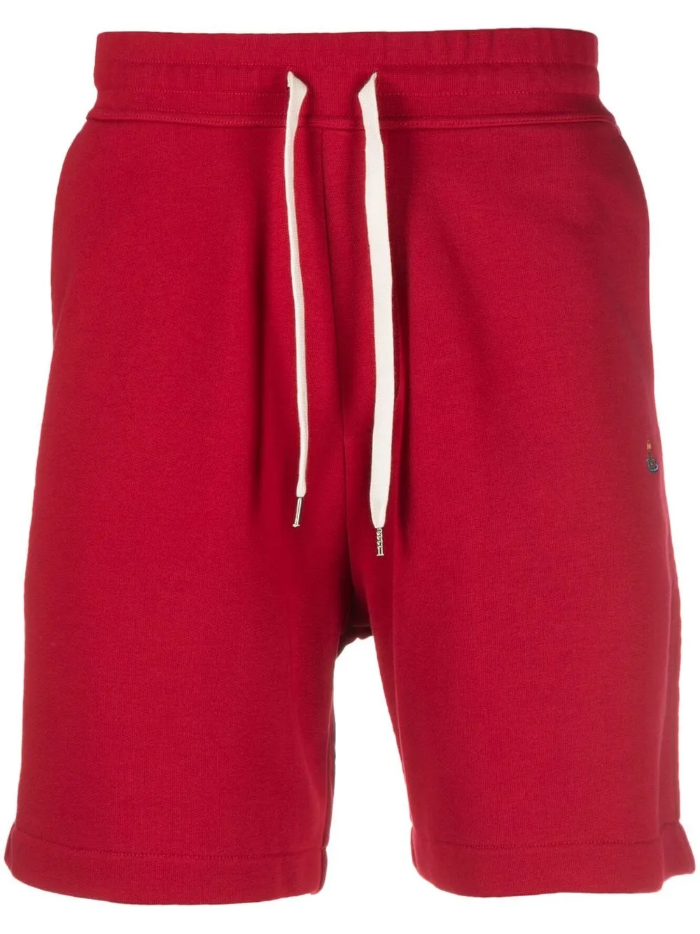 

Vivienne Westwood shorts con parche del logo - Rojo