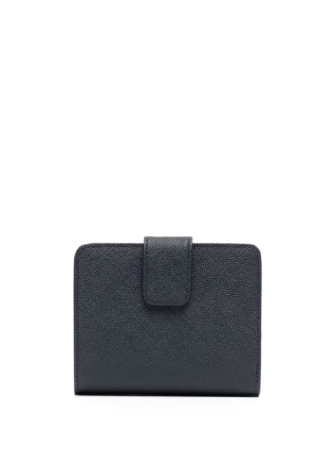 agnès b.  cartera con detalle del logo 