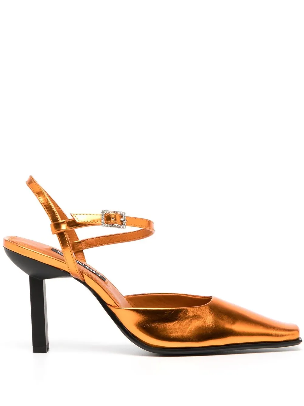 

Senso Henrietta leather mules - Orange