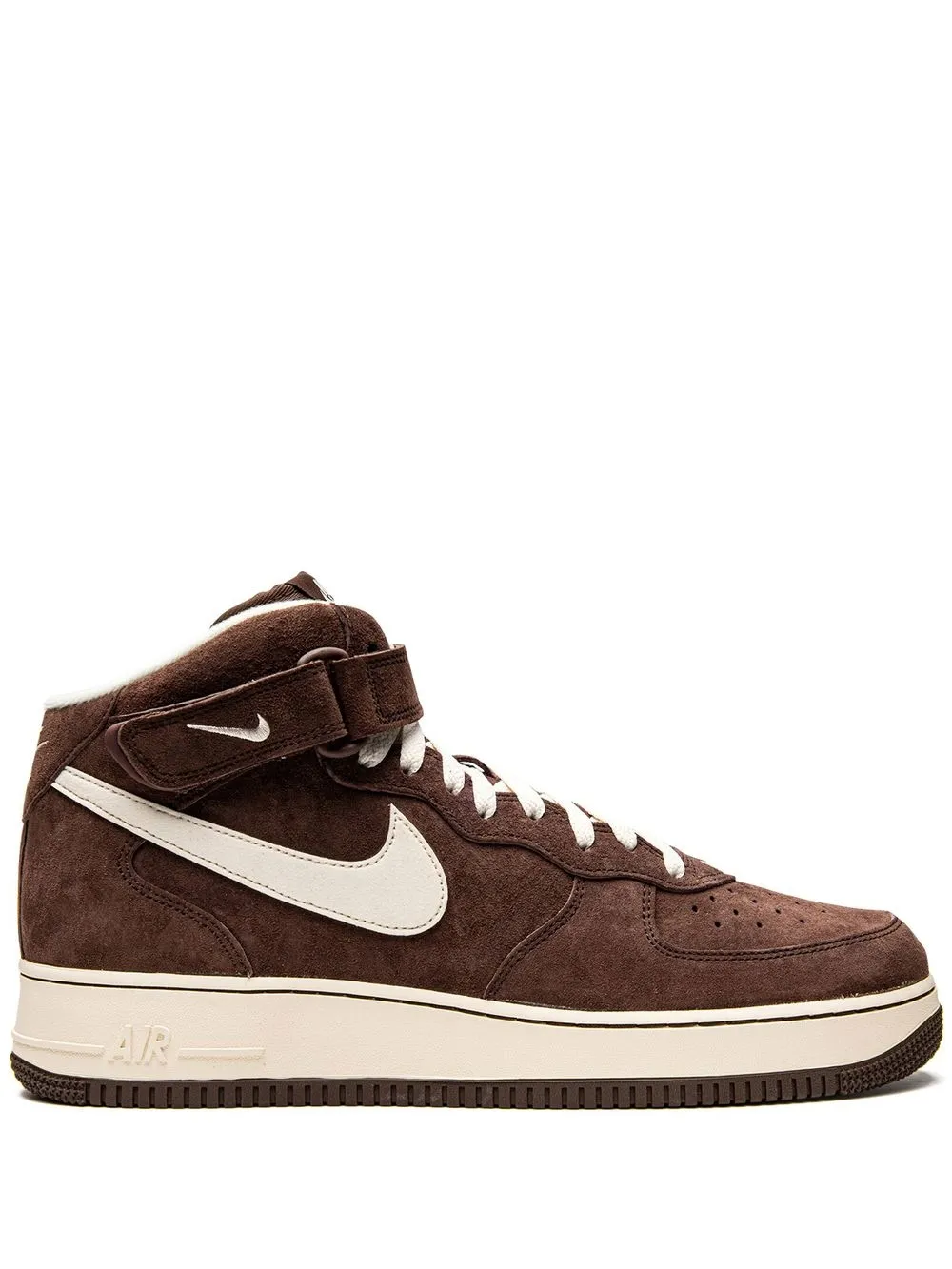 Nike air force shop 1 brown high