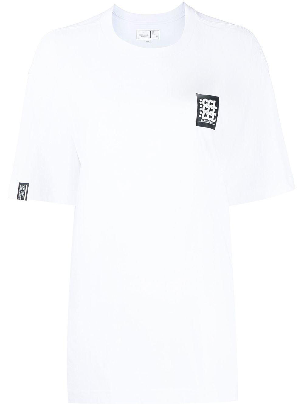 

CHOCOOLATE playera con logo estampado - Blanco