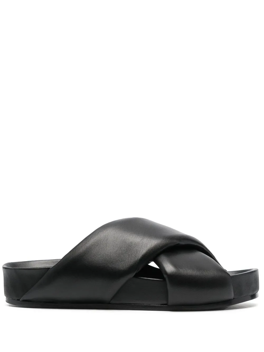 

Jil Sander sandalias con tiras cruzadas - 001 NERO