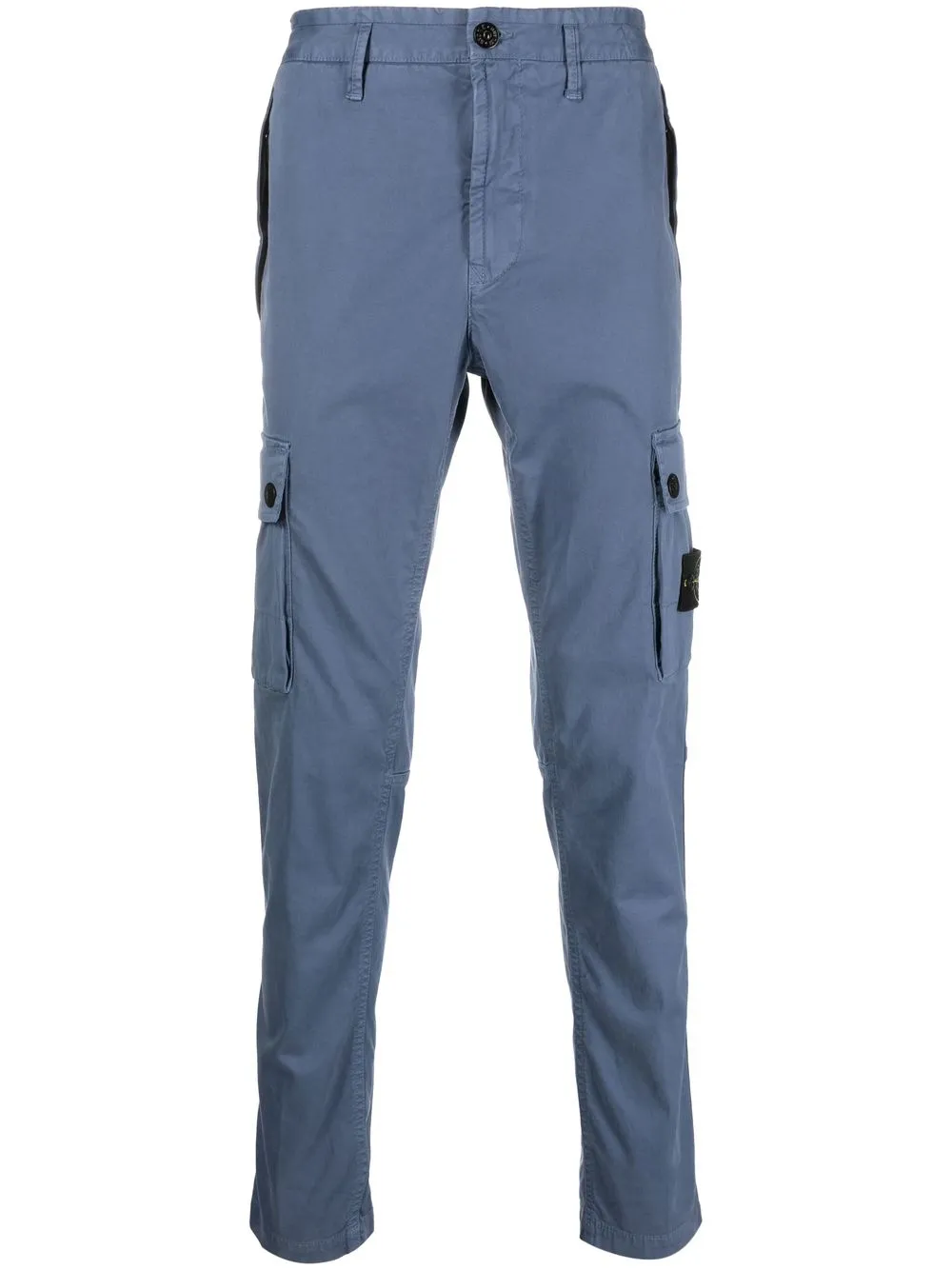 

Stone Island Compass-patch cargo trousers - Blue